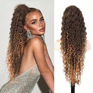 Curly Ponytail Extension,Drawstring Ponytail